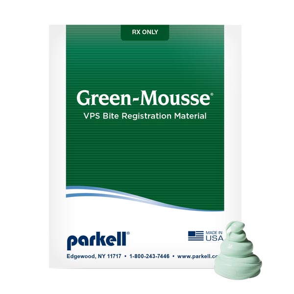 Green-Mousse VPS Bite Registration Material, Automix Split Cartridge, 50 ml, 2/Pk, S455S thumbnail 7