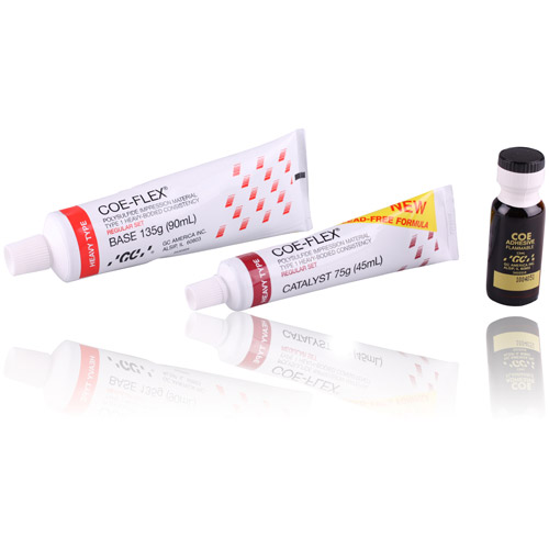 Coe-Flex Polysulfide Impression Material, Standard Package, Heavy Body, Heavy Type, Regular Set thumbnail 9