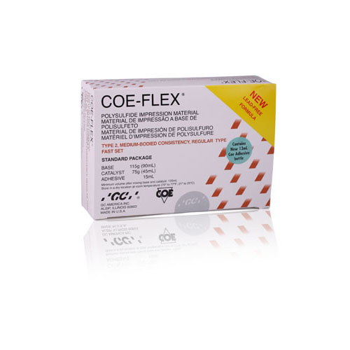 Coe-Flex Polysulfide Impression Material, Standard Package, Medium Body, Regular Type, Fast Set, 131005 thumbnail 9