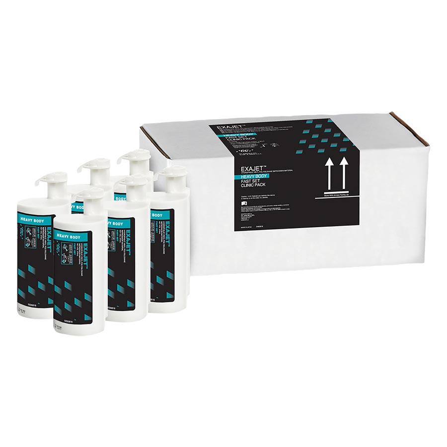 Exajet Impression Material Fast Set 370 mL Heavy Body Clinic Package Ea thumbnail 4