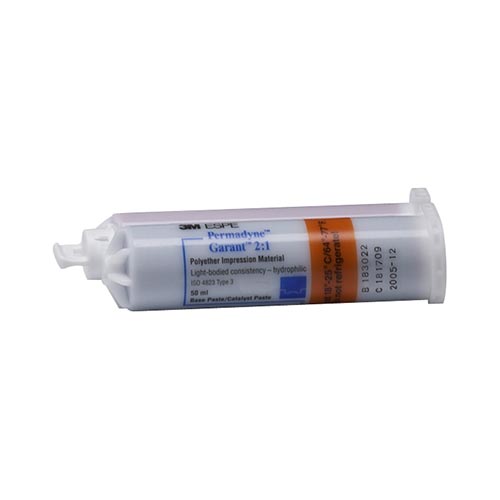 Permadyne Garant 2:1 Polyether Impression Material, Cartridge Refill, Light Body, 1/Pk product image