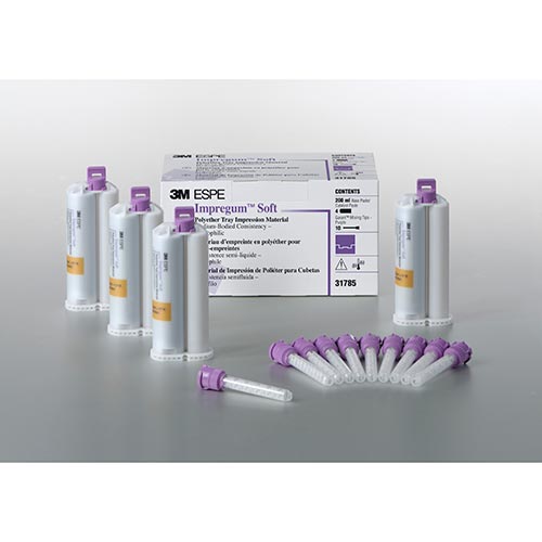 Impregum Garant Polyether Impression Material, Refill Kit, Soft Light Body, 50 ml, Mint, 4/Pk thumbnail 8