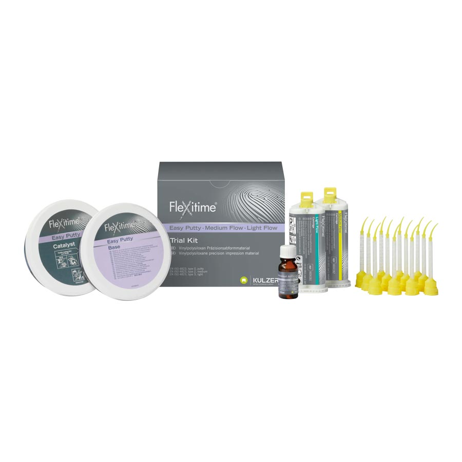 Flexitime Impression Material Easy Putty Light / Medium Flow Trial Kit Ea thumbnail 4
