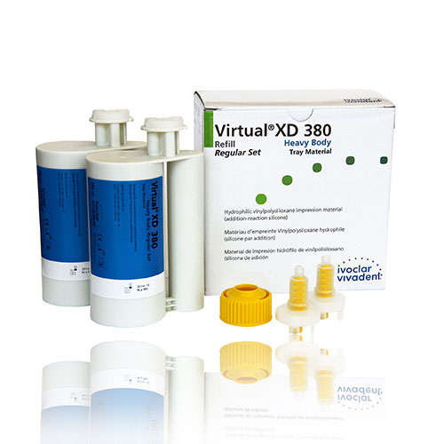 Virtual XD 380 Impression Material Regular Set Heavy Body Refill 2/Pk thumbnail 8