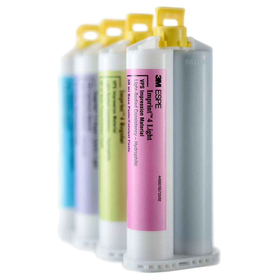 Imprint 4 Garant VPS Impression Material, Refill, Heavy Body, Regular Set, 50 ml, 4/Pk product image