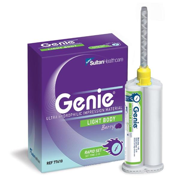 Genie VPS Impression Material, Light Body, Standard Set, 50 ml, 2/Pk, 77615 thumbnail 2