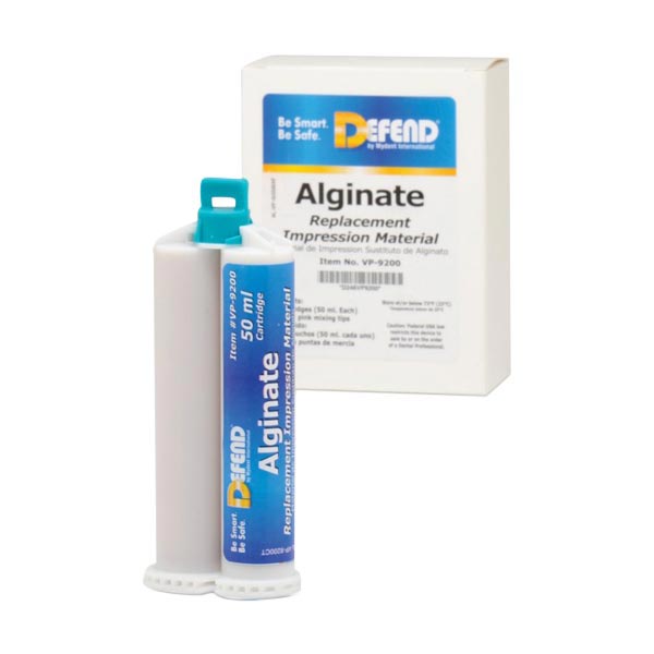 Defend - Alginate Substitute 6 X 50Ml Cart. + 12 Pink Mixing Tips - Defend - Alginate Substitute 6 X 50Ml Cart. + 12 Pink Mixing Tips - Image 1