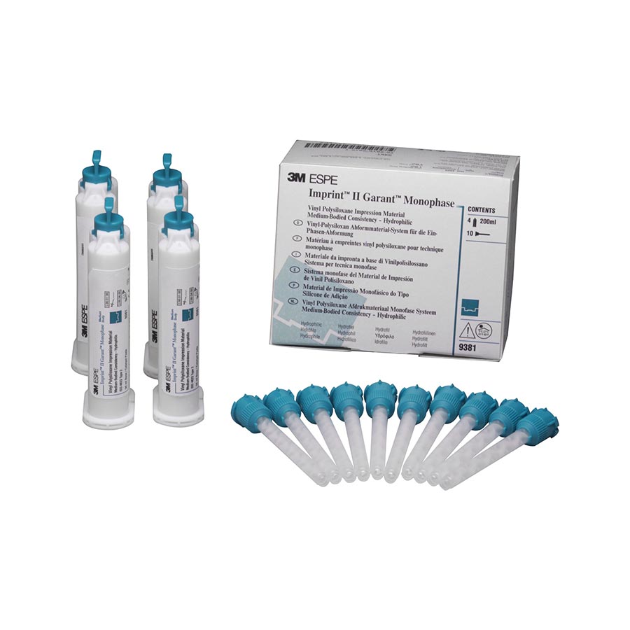 Imprint II Garant Cartridges, Light Body, Yellow, 50 ml, 4/Pk thumbnail 9