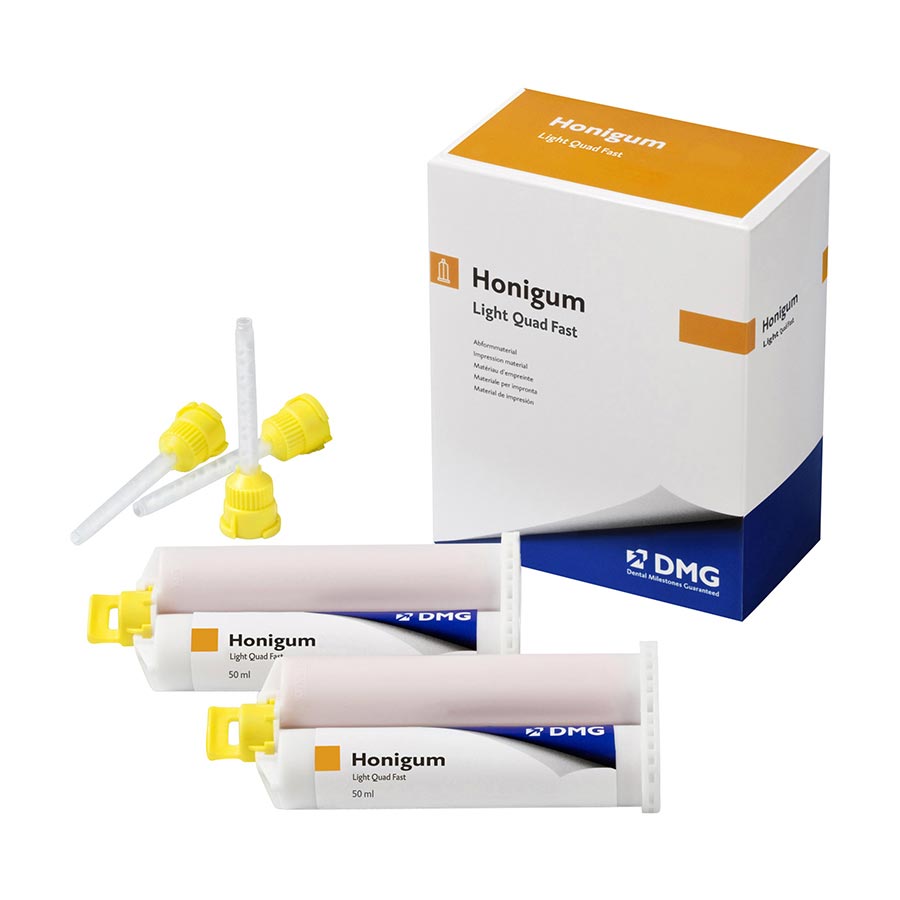 Honigum Pro Impression Material Imprsn Reg St 50 mL Lt Bdy 2 Crtrdg Pkg 2/Pk thumbnail 4