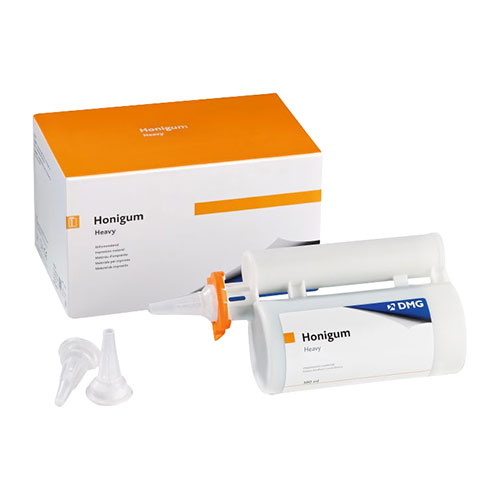 Honigum MixStar VPS Impression Material, Cartridge Pack, Heavy Body, Regular Set, 380 ml, Honey, Blue, 1/Pk, 999537 thumbnail 9