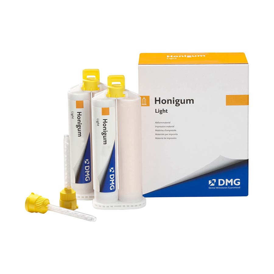 Honigum Automix VPS Impression Material, Cartridge Pack, Light Body, Regular Set, 50 ml, Honey, 2/Pk, 999831 thumbnail 8