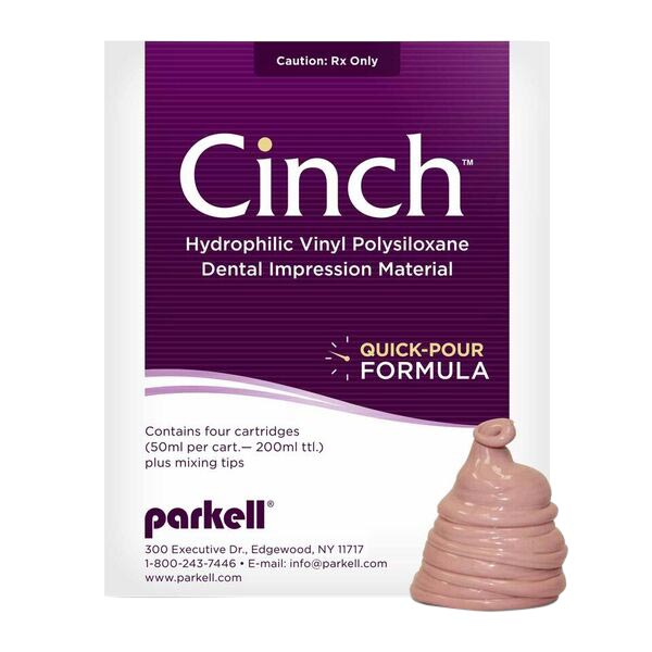 Cinch 90 Impression Material VPS Fst St 90sec 50 mL MB 4 Cartridge Package 4/Pk thumbnail 5