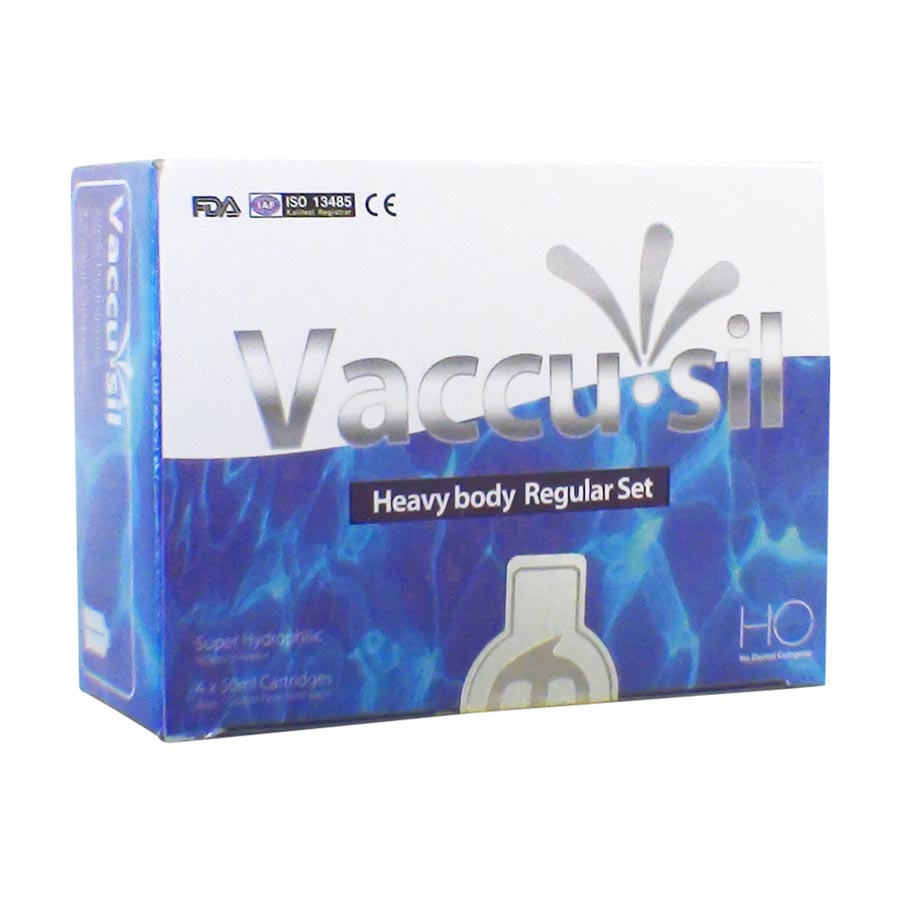 Vaccu-Sil Impression Material Regular Set 50 mL Heavy Body Refill 4/Bx thumbnail 2