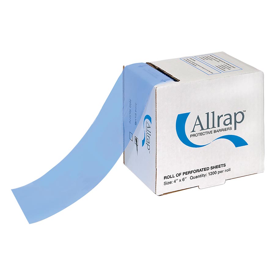 Allrap Barrier Film, 4" x 6", Blue, 1200/Pk, 460B thumbnail 8