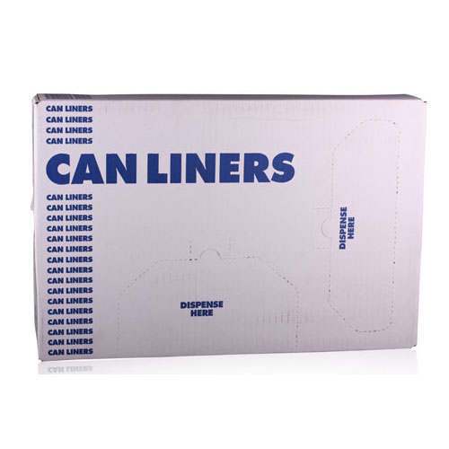 Trash Liner 33 Gallon Clear .50 mil 250/Case H6639MC product image