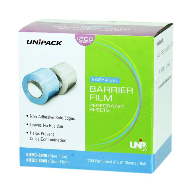 Unipack Barrier Film 4 in x 6 in Blue 1200/Bx thumbnail 4