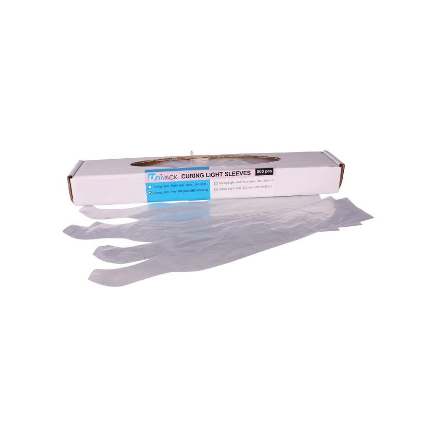 Unipack Curing Light Pen Sleeve 2 in x 12.5 in Small 10Bx/Ca product image
