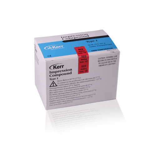 Impression Compound, Cake, 0.5 lb, Red, 8/Pk, 00429 thumbnail 8