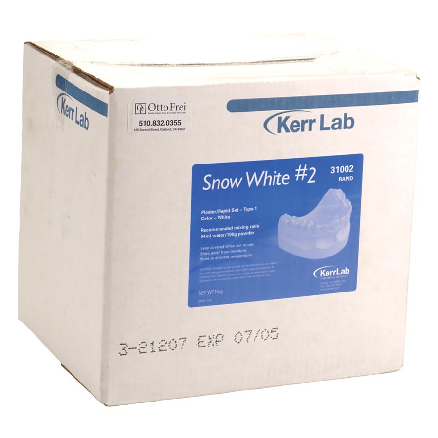 Snow White Lab Plaster #2 33lbs Rapid thumbnail 8