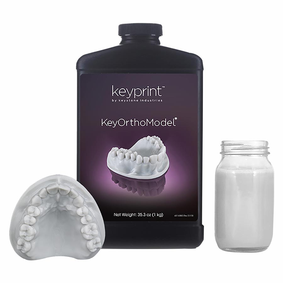 KeyPrint KeyOrthoModel Grey 1kg 1/Bt thumbnail 4