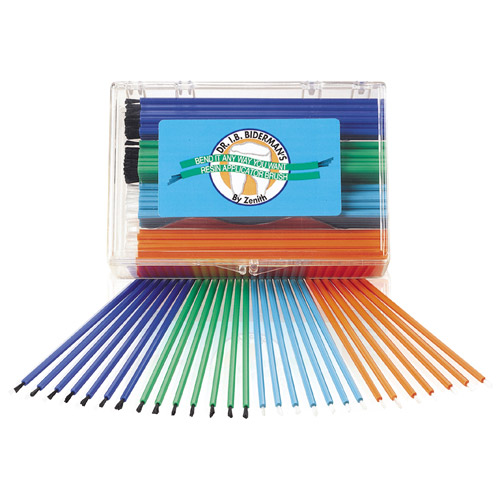 I.B. Brush Bendable Applicator Green Standard Bristles 144/Bx thumbnail 4