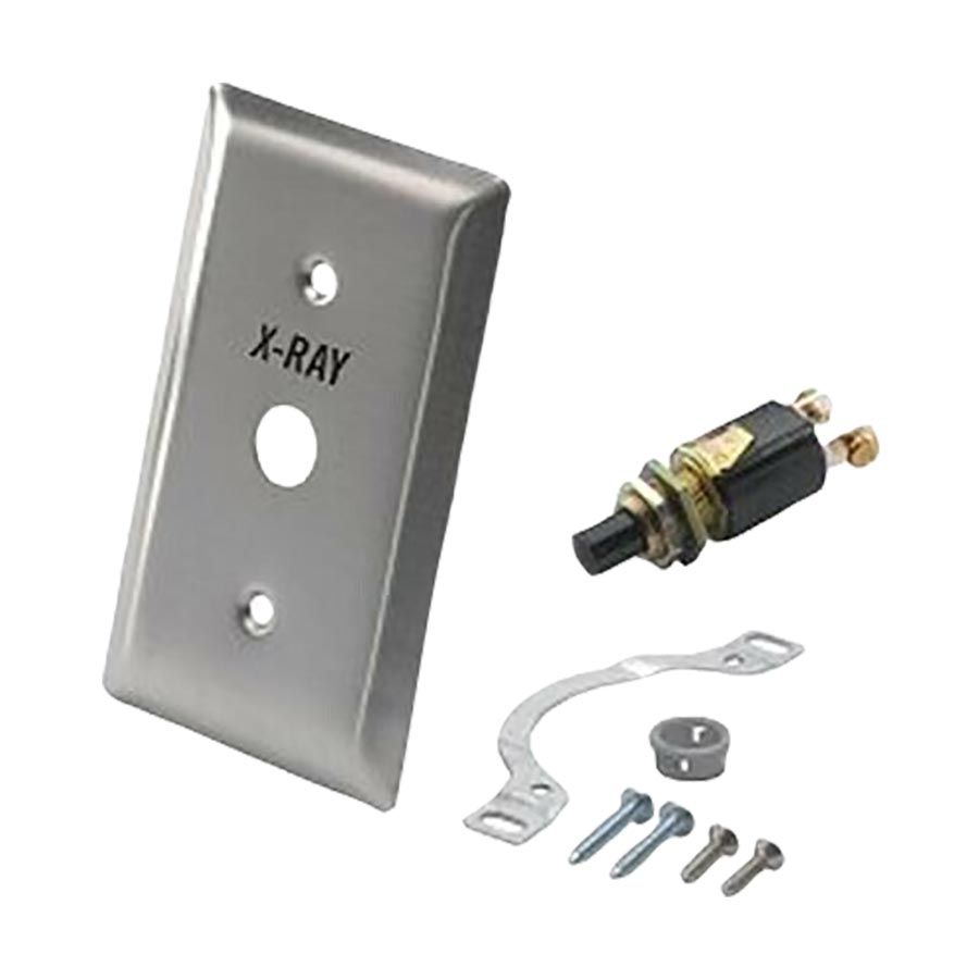 Economy Stainless Steel X-Ray Exposure Switch Kit - Economy Stainless Steel X-Ray Exposure Switch Kit - Image 1