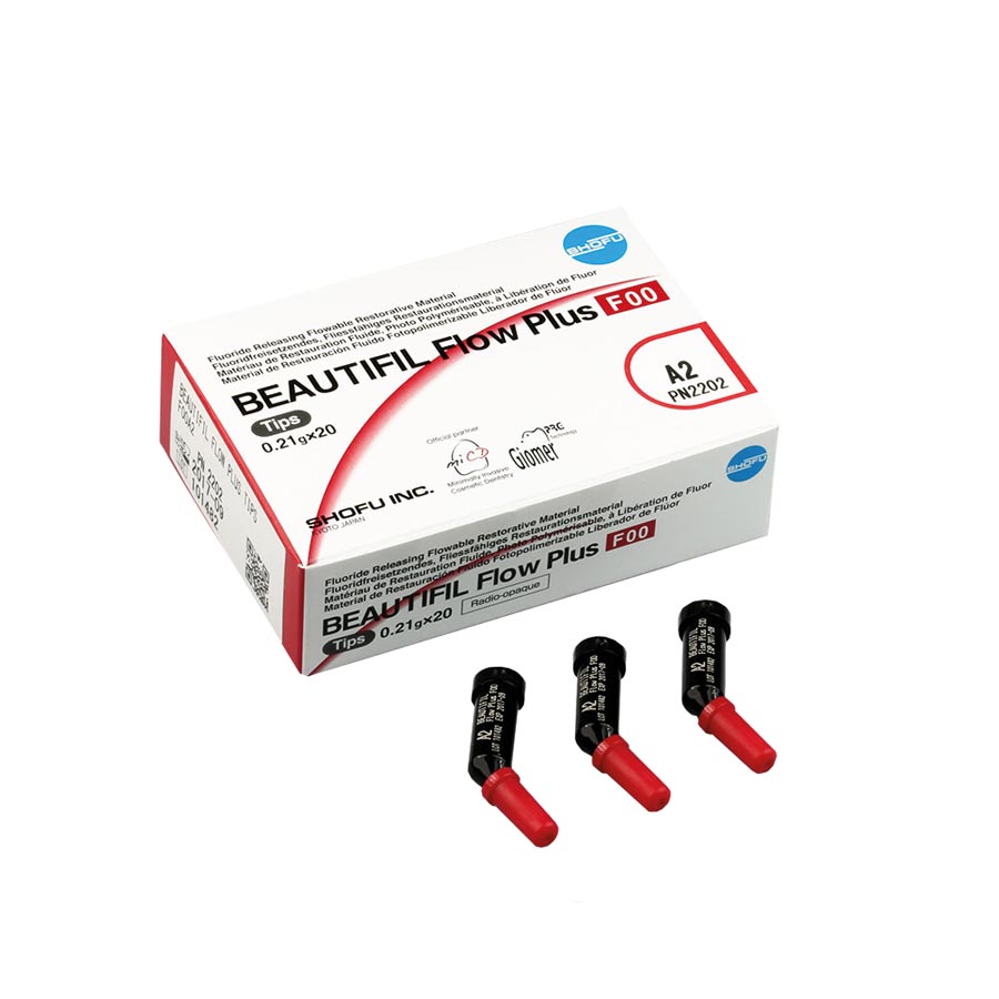 Beautifil Flow Plus Hybrid Composite, Light-Cure, Tips Refill, F00, 0.21 g, A2, 20/Pk, 2202 thumbnail 8