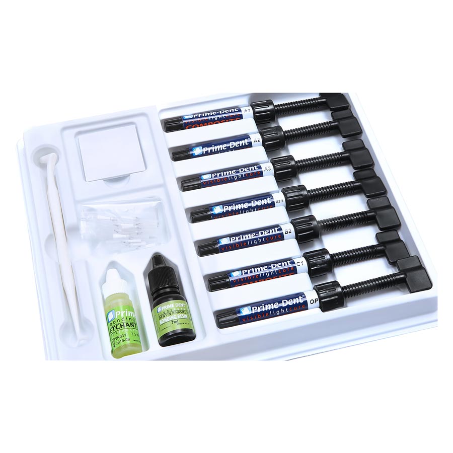 Primedent Hybrid Composite 7 Syringe Kit 001-010 product image