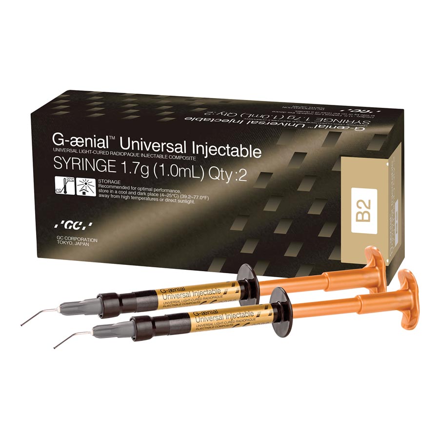 G-aenial Universal Injectable, Syringe, 1.7 g, BW, 2/Pk product image