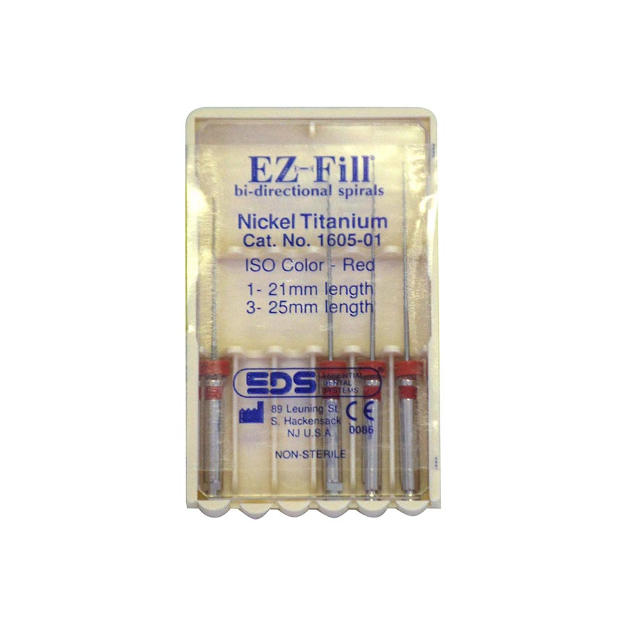 EZ-Fill Nickel-Titanium Obturation System, Refill Kit, 21-25 mm, Assorted, 4/Pk, 1605-01 product image