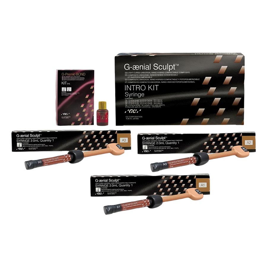 G-aenial Sculpt Universal Composite Assorted Syringe Refill thumbnail 8