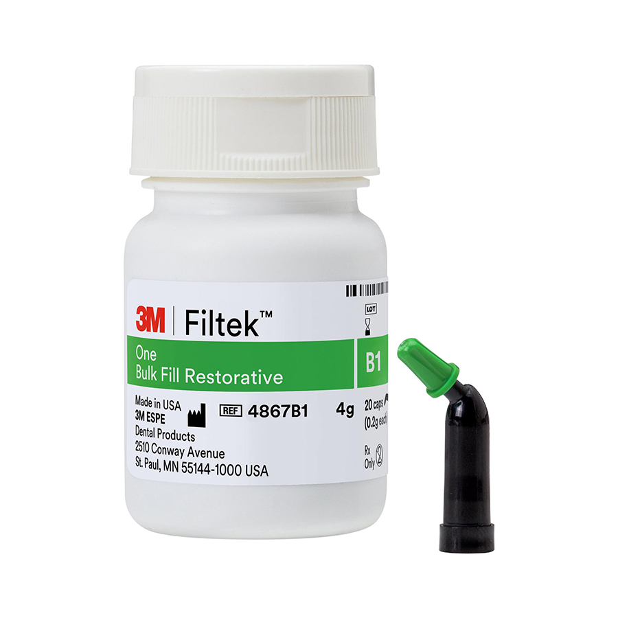 Filtek One Bulk Fill, Capsule Refill, 0.2 g, B1, 20/Pk, 4867B1 thumbnail 9