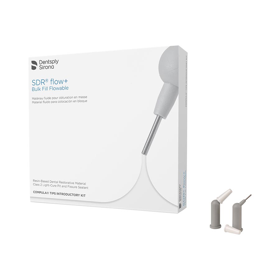 SureFil SDR Flow+ Resin Bulk Fill, Light-Cure, Compula Tips Intro Kit, 0.25 g, Universal, 61C100 thumbnail 8