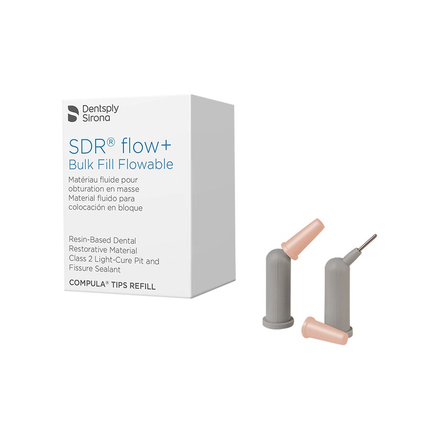 SureFil SDR Flow+ Resin Bulk Fill, Light-Cure, Compula Tip Refills, 0.25 g, A1, 15/Pk, 61C106 thumbnail 9