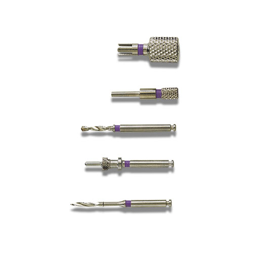 Radix Anchor Posts Titanium Size 3 Parallel Sided Blue 12/Pk thumbnail 4