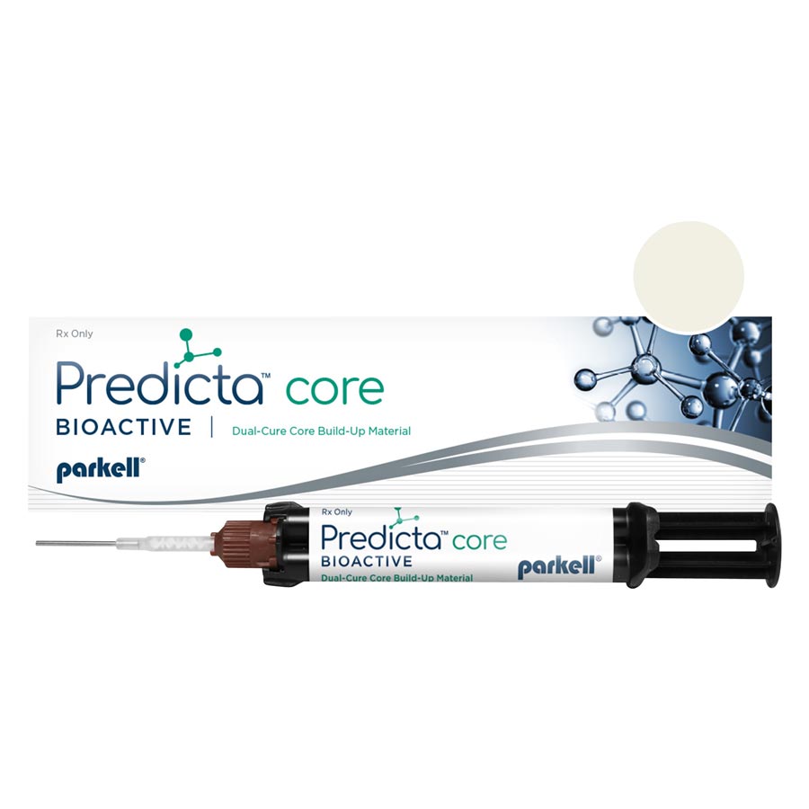 Predicta Bioactive Dual-Cure Core Build-Up Material, Stackable Syringe Refill, 5 ml, White, 1/Pk, S605 thumbnail 5