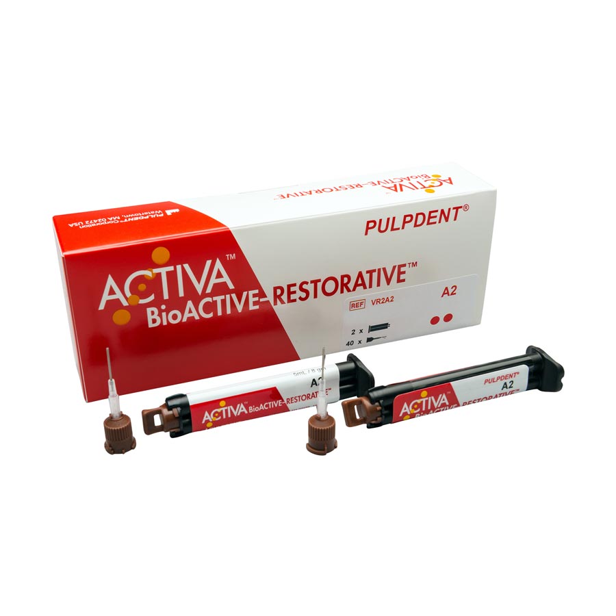 Activa BioActive Composite Resin Restorative, Dual-Cure, Syringe Value Refill, 5 ml, Universal Viscosity, A2, 2/Pk, VR2-A2, VR2A2 thumbnail 9