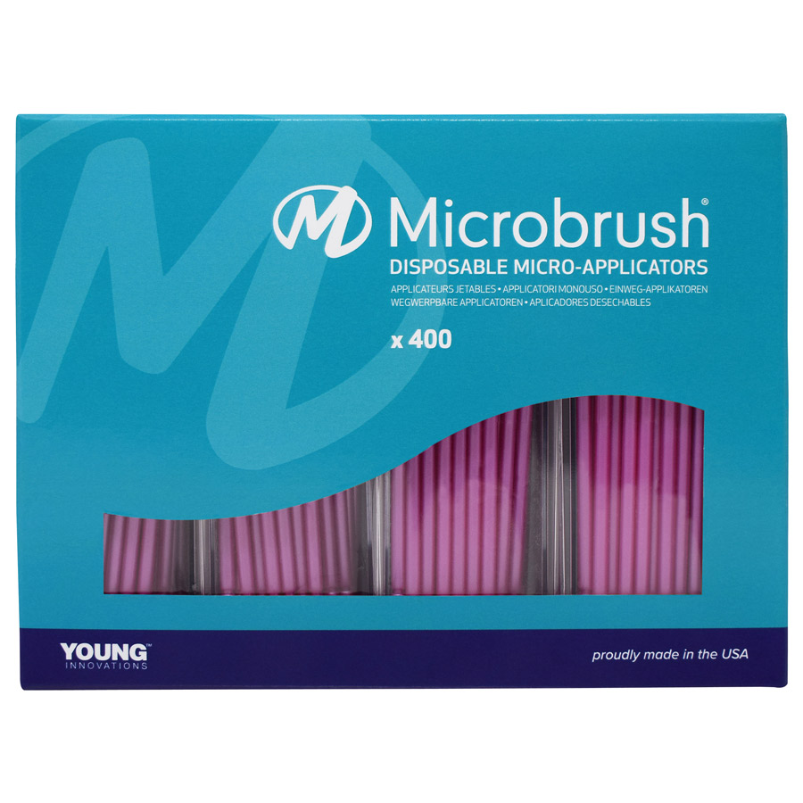 Microbrush Plus Micro-Applicator Dispenser Refills, Fine, Pink, 400/Pk, PF400PI thumbnail 9