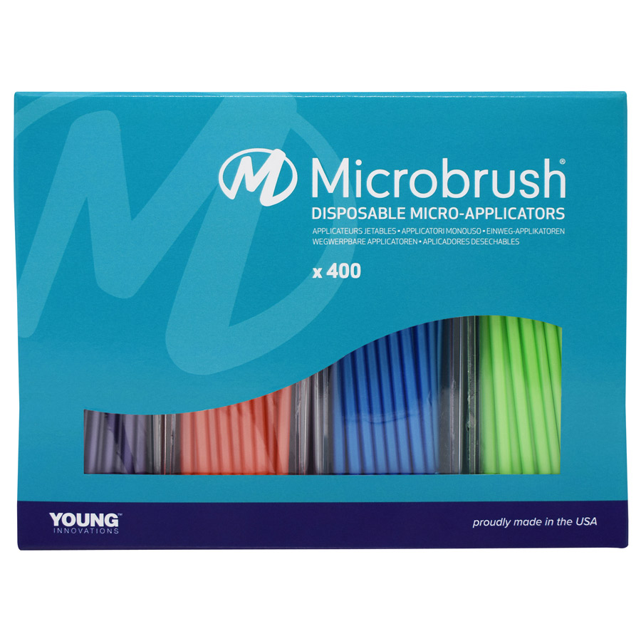 Microbrush Plus Micro-Applicator Dispenser Refills, Regular, Assorted, 400/Pk, PR400 thumbnail 9