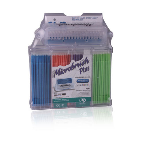 Microbrush Plus Micro-Applicator Dispenser Series Kit, Regular, Assorted, 400/Pk, PR400-KIT thumbnail 9