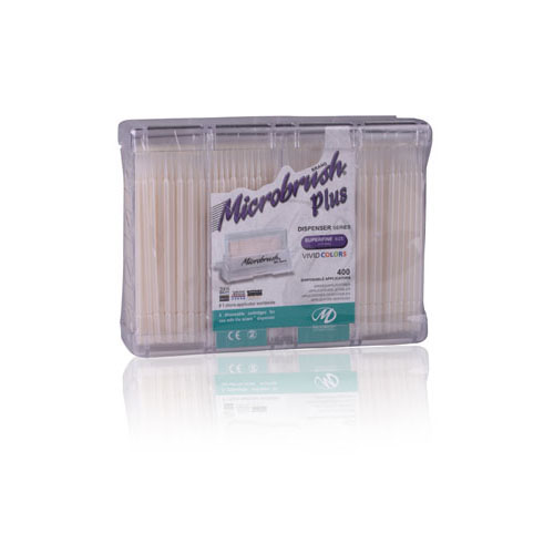 Microbrush Plus Bendable Micro Applicator Super Fine White 400/Pk thumbnail 8