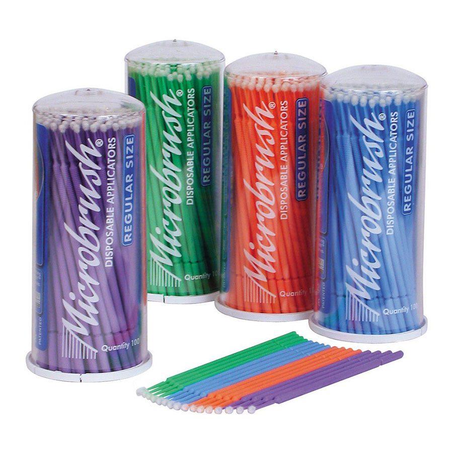 Microbrush Tube Series Applicators, Regular, Blue, 400/Pk, MRB400 thumbnail 9