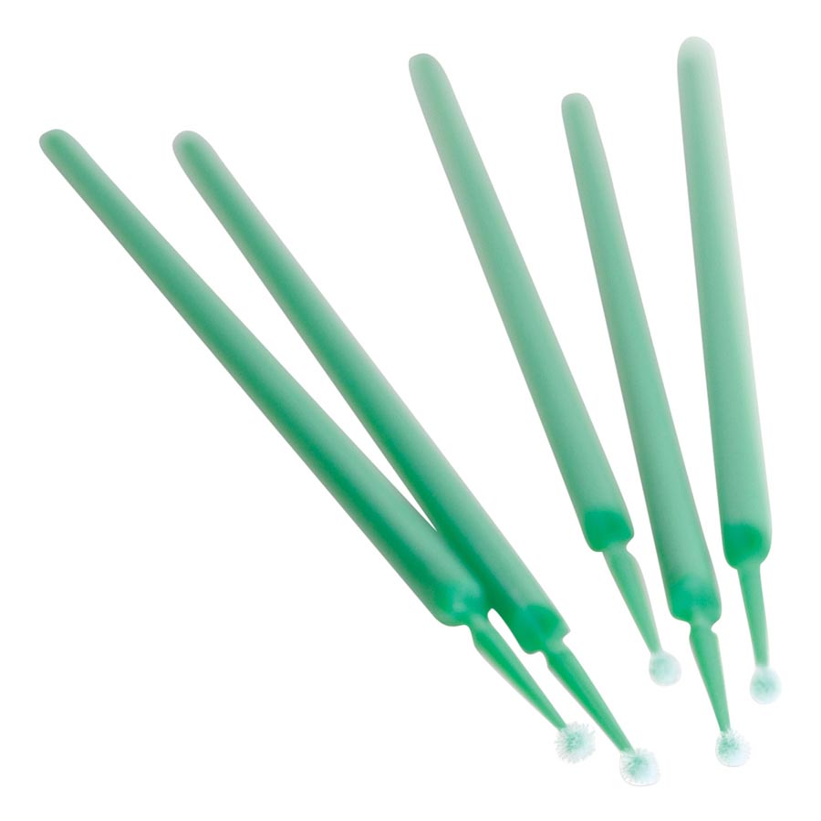 Points Disposable Brush Applicators, Fine, Dark Green, 400/Pk thumbnail 8