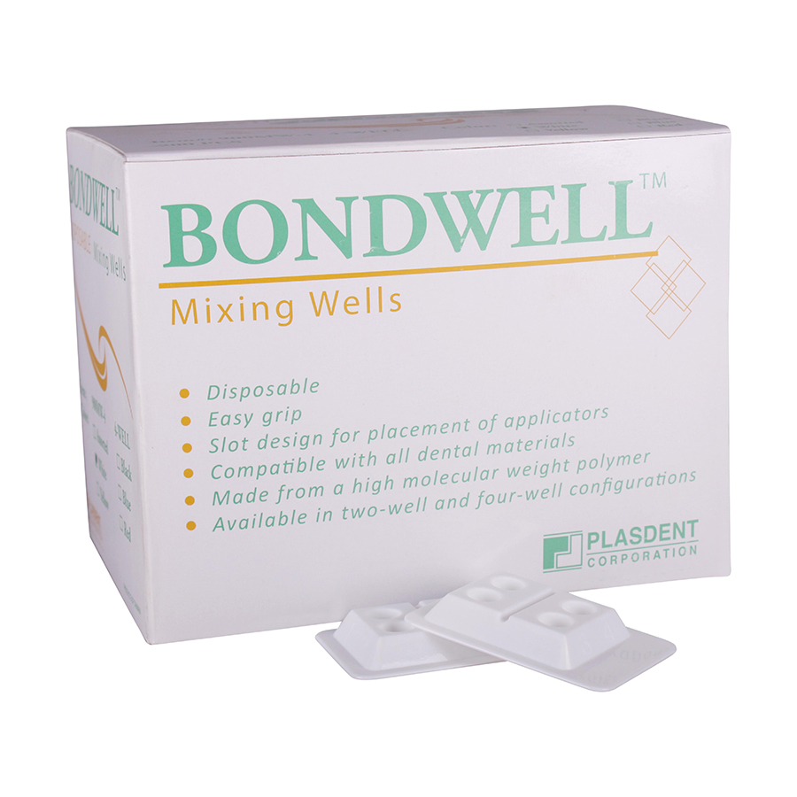 Bondwell Disposable Mixing Wells, 4-Well, White, 200/Pk, 900MW-4 thumbnail 7