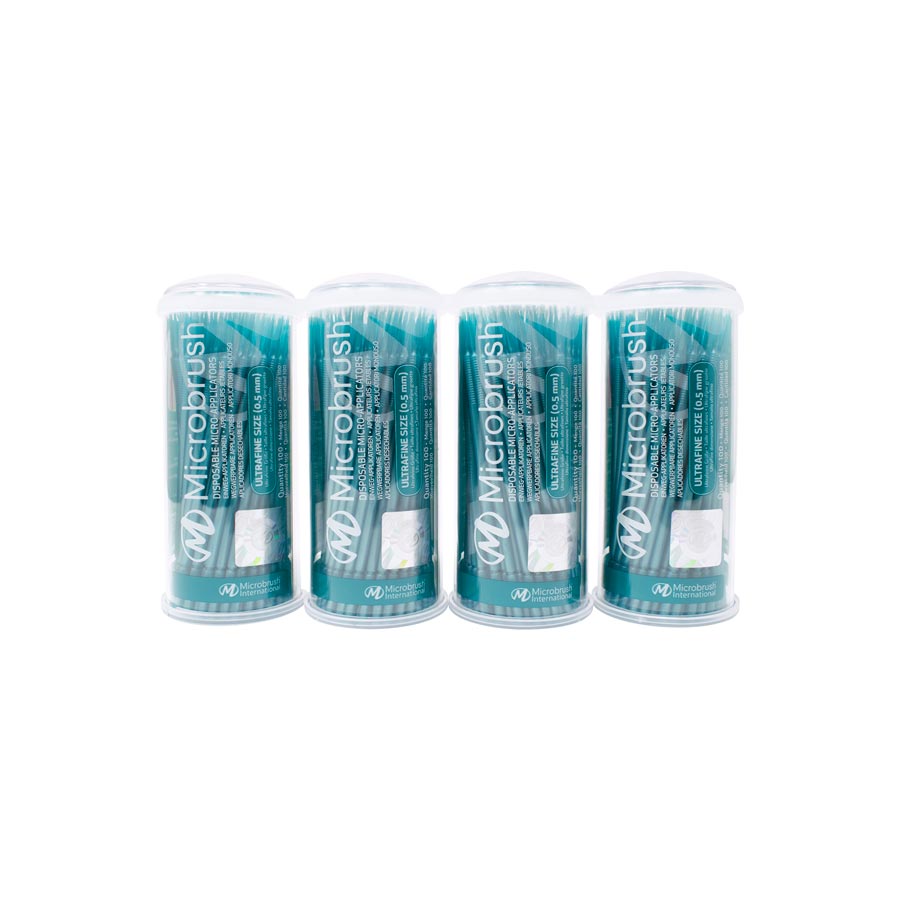 Microbrush Tube Series Applicators, Ultra Fine, Teal, 400/Pk, MUT400 thumbnail 5