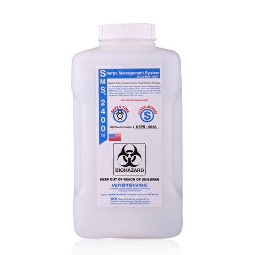 Isolyser® SMS®m .8 Gallon Sharps Mail-Back Disposal System Twin Pack thumbnail 3