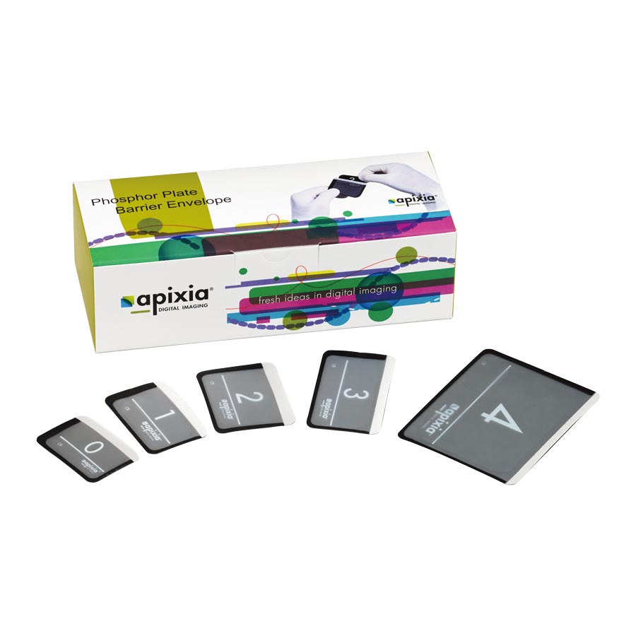 Apixia PSP X-Ray Envelopes Size 2 500/Box 10812 thumbnail 2