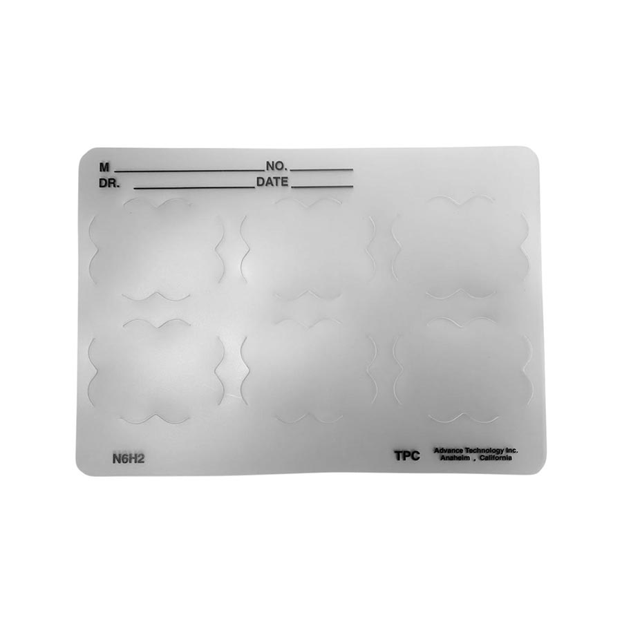 TPC Film Mount 6H #2 Notched N6H2 100/Box thumbnail 2