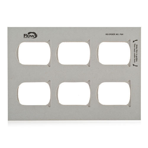 Klear-Vue Cardboard X-Ray Mounts, 6H, # 2, 100/Pk thumbnail 2
