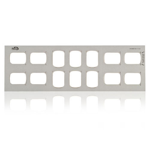 Klear-Vue Cardboard X-Ray Mounts, 14-6V, # 2, 100/Pk thumbnail 3